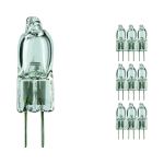 Mehrfachpackung 10x Philips Microprojection Halogen G4 Glühbirne Focusline 20 W 