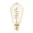 Eglo LED Edison E27 Fadenlampe Messing 4W 245lm - 820 Extra Warmweiß | Dimmbar - Ersatz Für 25W