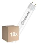 Mehrfachpackung 10x Ledvance LED Röhre T8 Superior (EM/Mains) High Output T8 9.7W 1530lm - 830 Warmweiß | 90cm - Ersatz Für 30W